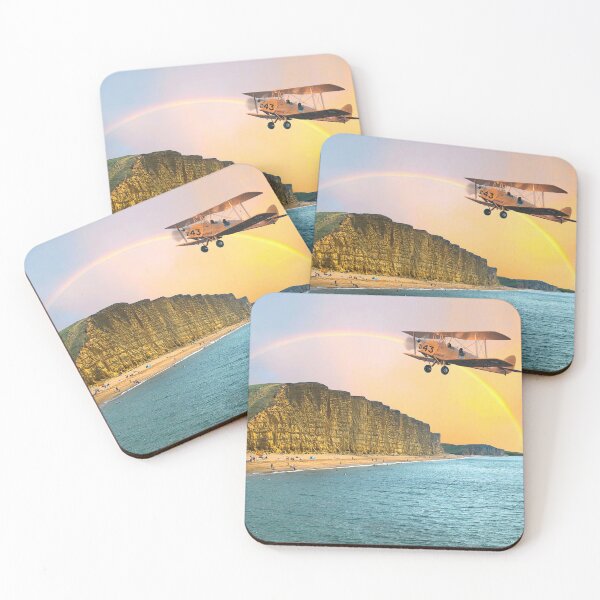 Item preview, Tiger Moth At West Bay designed and sold by Alisonchambers2.