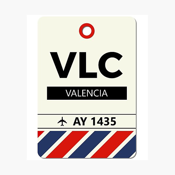 Valencia Airport Photographic Print