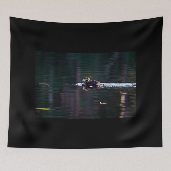 Item preview, With the strong greens and purples. Long-tailed duck designed and sold by Jouko Lehto Photography.
