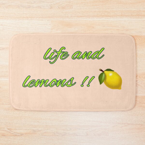 Item preview, Life and Lemons - Life Quote designed and sold by Sowbhagya M.