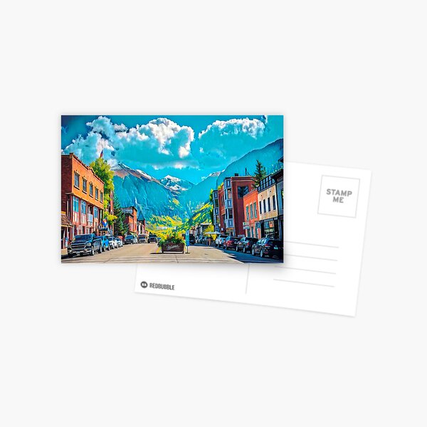 Item preview, Telluride Colorado designed and sold by Sofia-Draws.