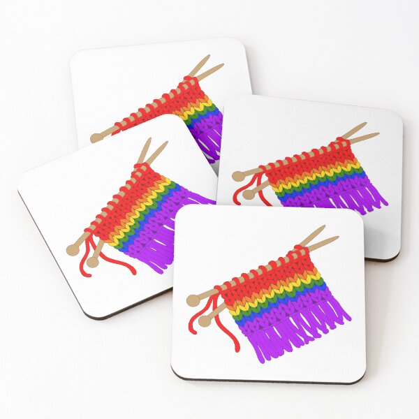Item preview, Knit Pride Flag (Rainbow) designed and sold by nklange240.