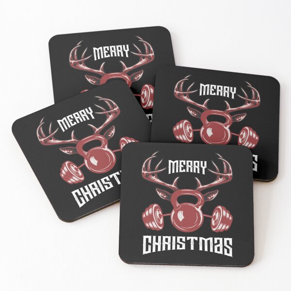 Item preview, Merry Christmas Kettlebell Chistmas designed and sold by ChristinaMauri.