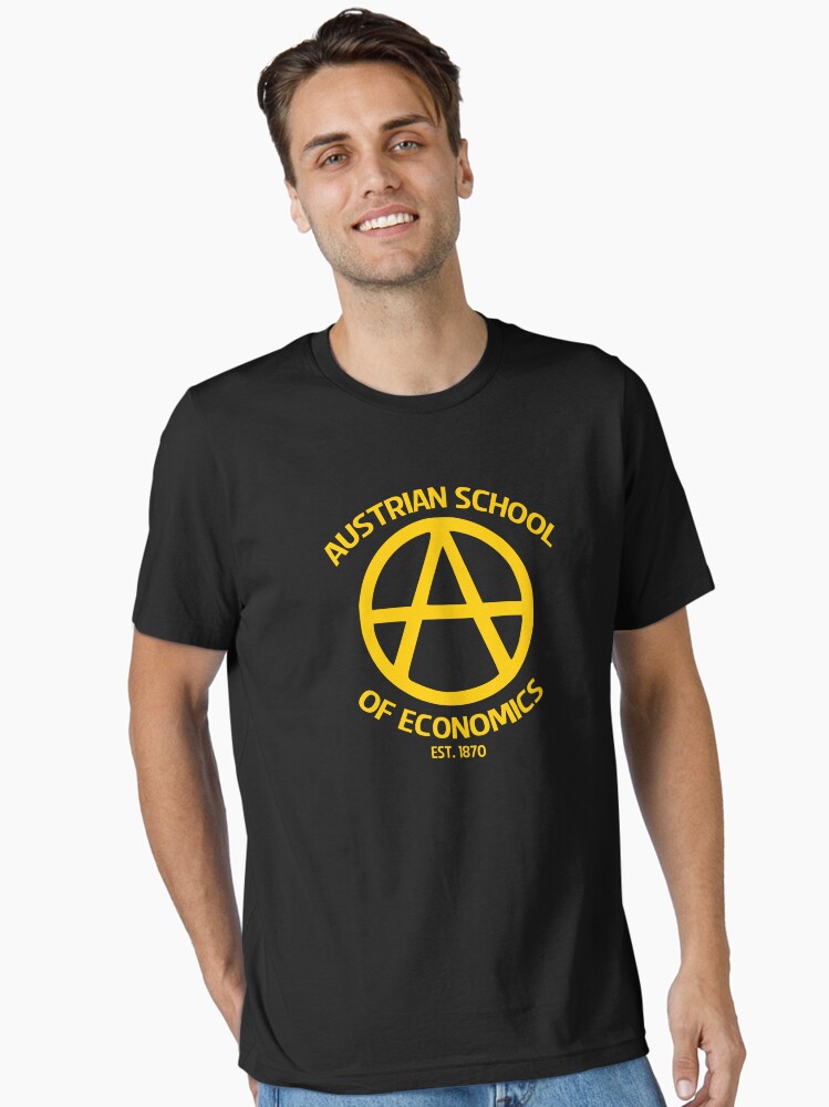 Thumbnail 1 von 7, Essential T-Shirt, Österreichische Schule der Ökonomie Kapitalismus Libertär designt und verkauft von psmgop.