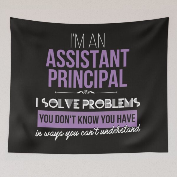 Item preview, Assistant principal solve problems  designed and sold by Themngocbao.