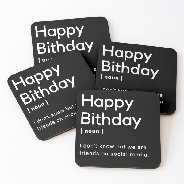 Item preview, Happy Birthday Definition designed and sold by Amine-Creation.
