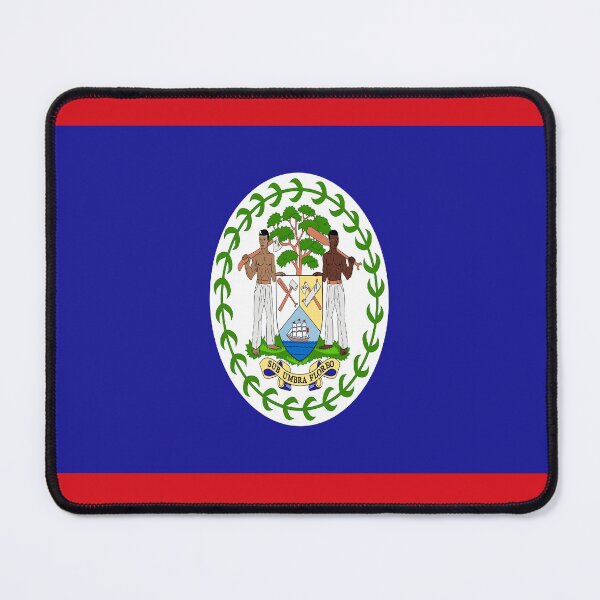 Item preview, Belize flag designed and sold by Stickypegatinas.