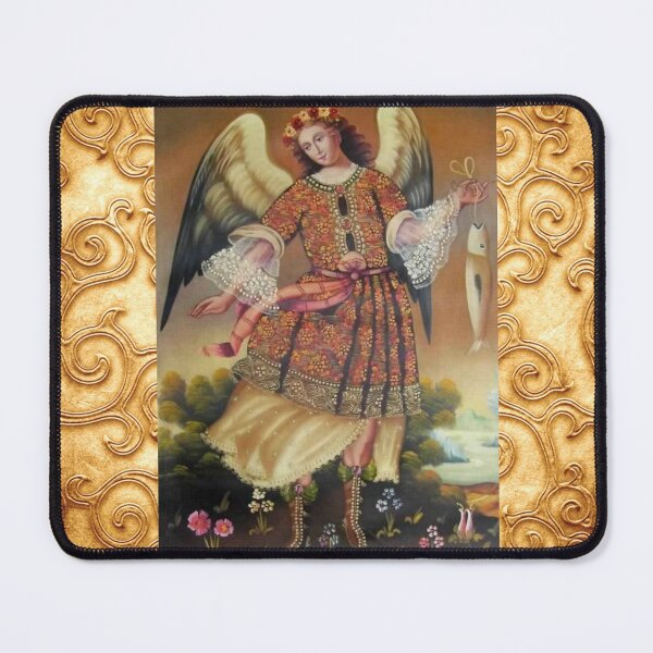 Item preview, Saint Raphael Archangel - Colonial Baroque Art designed and sold by Angelkrs.