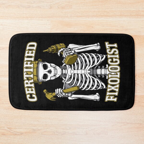 Item preview, Certified Fixologist Gothic Skeleton Woodworking Carpenter designed and sold by GrandeDuc.