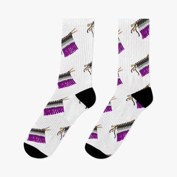Item preview, Knit Pride Flag (Asexual) designed and sold by nklange240.