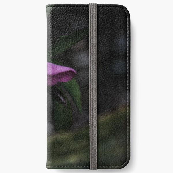 Purple Flower iPhone Wallet