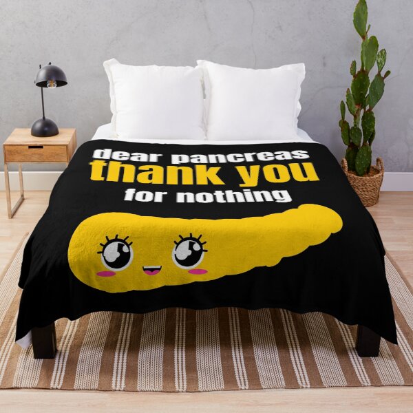 Item preview, dear pancreas thank you for doing nothing diabetes awareness  designed and sold by mydreamcatcher.