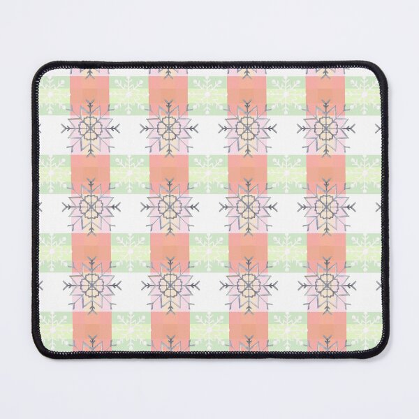 Item preview, Snowflakes on Plaid designed and sold by FunFitsFactory.