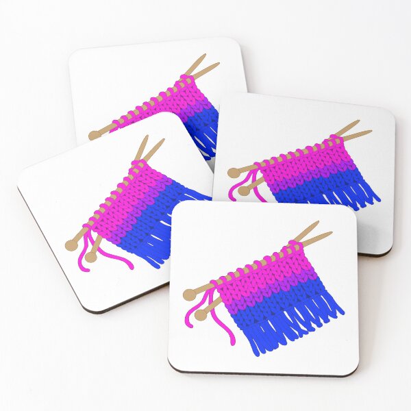 Item preview, Knit Pride Flag (Bisexual) designed and sold by nklange240.