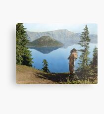 Praying to the Spirits Metal Print