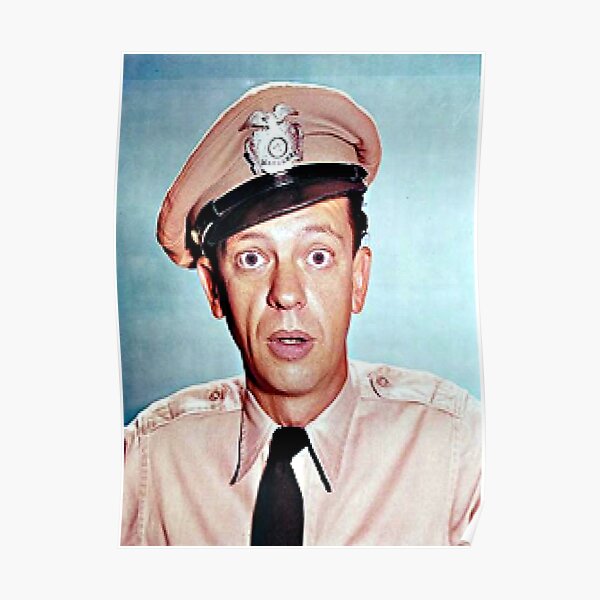 Barney Fife in color Poster