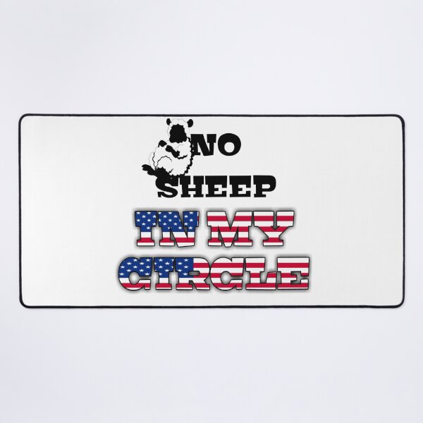 Item preview, No sheep in my circle designed and sold by StoreRahhal.