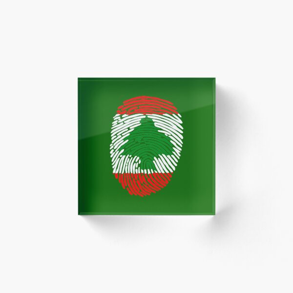 Item preview,  bandera de sello de líbano- بصمة لبنان designed and sold by Weirdfeeling.