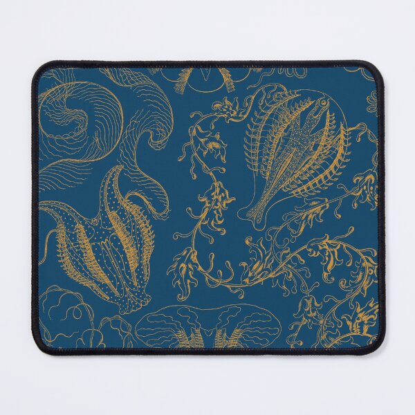 Item preview, Micro-Nature no 2 - Bronze on Navy background designed and sold by Point-Of-DD.
