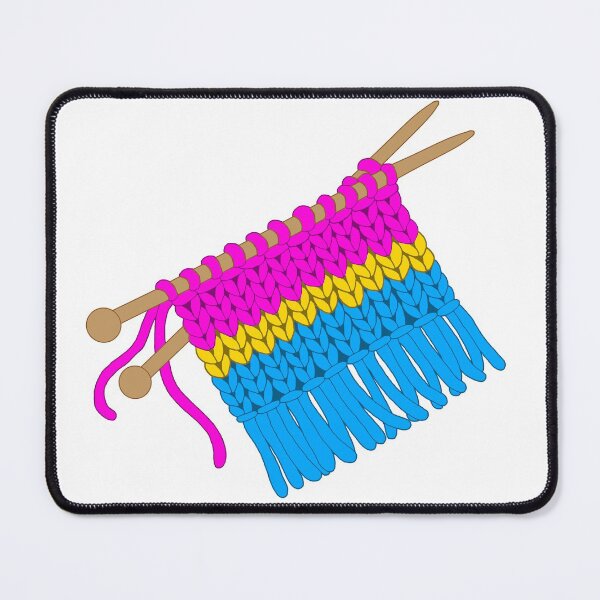 Item preview, Knit Pride Flag (Pansexual) designed and sold by nklange240.