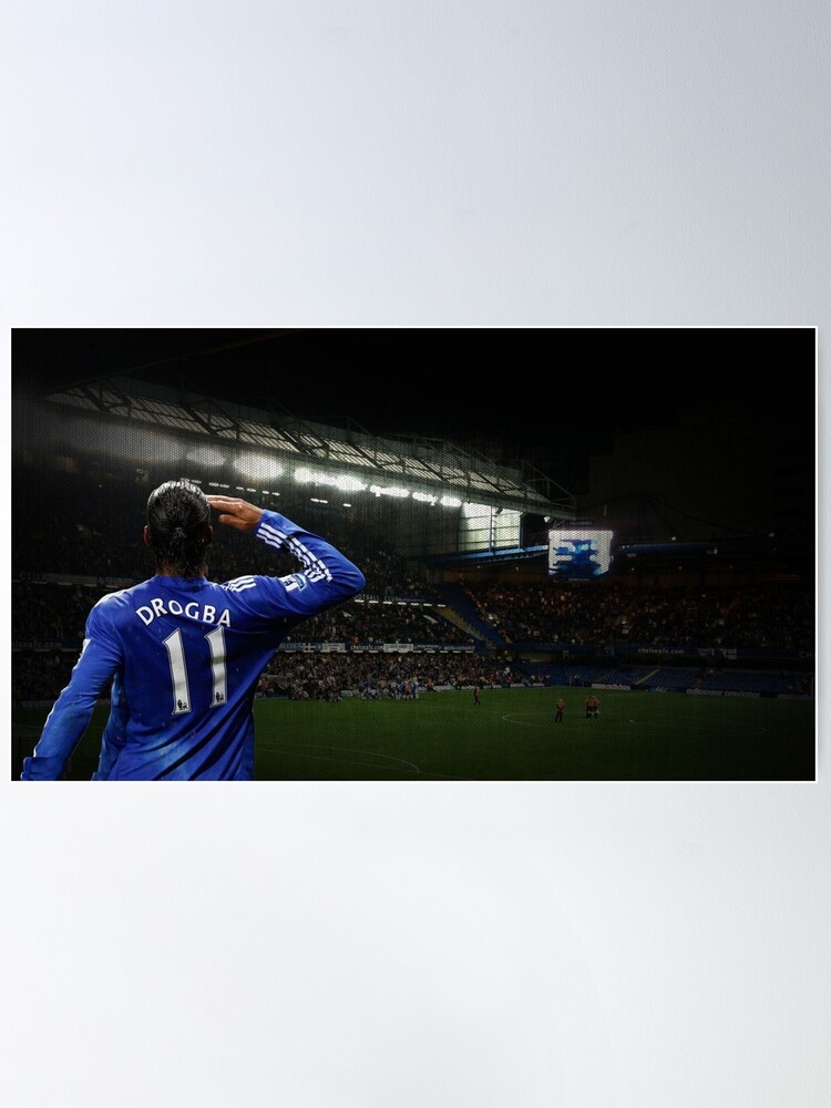 Didier Drogba 2014/15 Jersey Art Print for Sale by slawisa