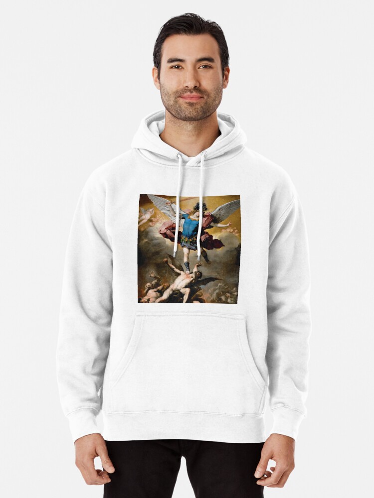 St Michael The Archangel Artwork | Pullover Hoodie