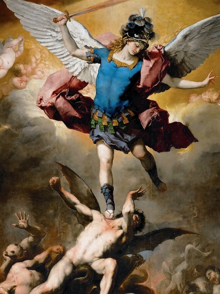 St Michael The Archangel Artwork | Mini Skirt