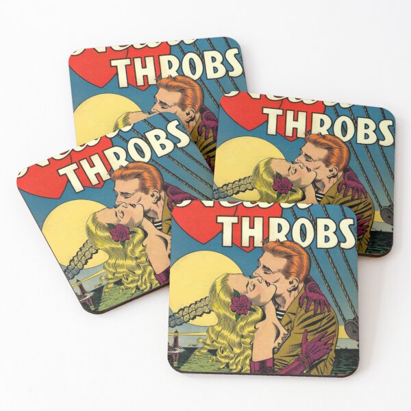 Item preview, Heart Throbs Comic Book Cover Vintage Romance Vintage Comics Comicbook designed and sold by Imakeyouhappy.