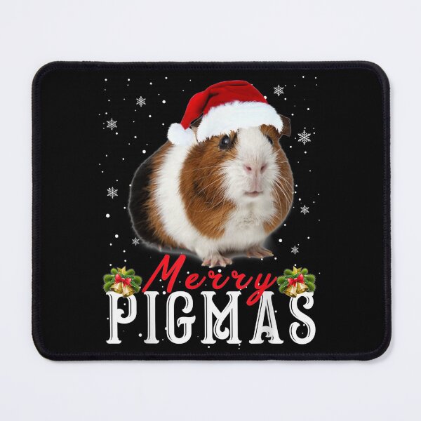 Item preview, Merry Pigmas Funny Guinea Pig Christmas santa designed and sold by blockerbab.