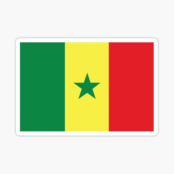 Sénégal Sticker