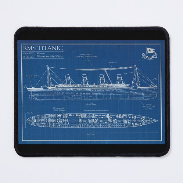 Item preview, RMS Titanic - Blueprint designed and sold by moviemaniacs.