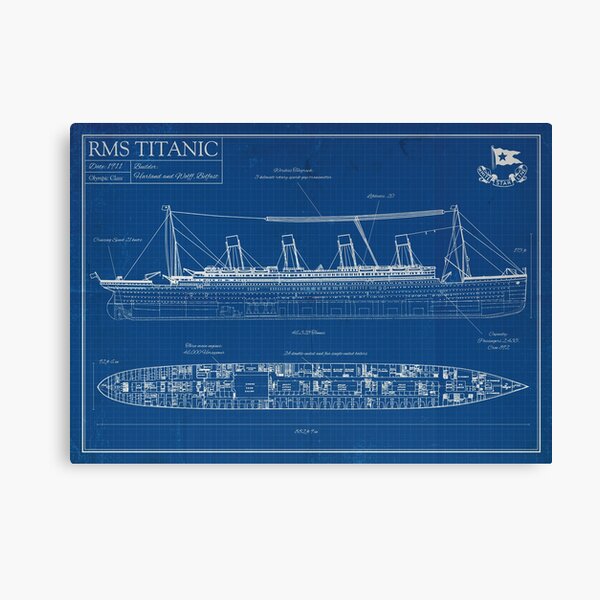 Item preview, RMS Titanic - Blueprint designed and sold by moviemaniacs.