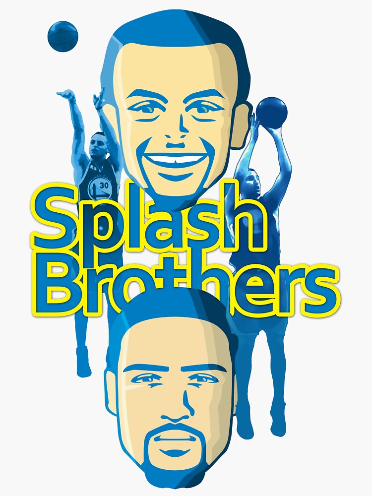 "Splash Bros" Sticker for Sale by alantsai Redbubble