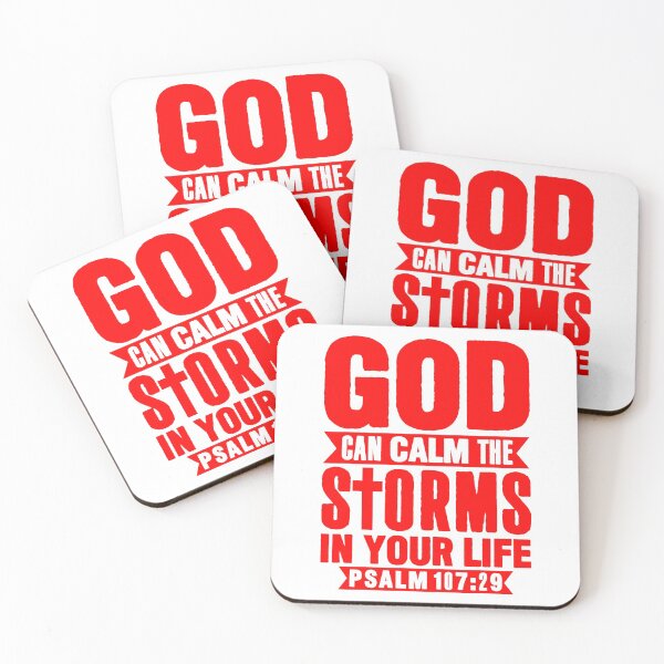 Item preview, GOD CAN CALM THE STORMS designed and sold by plushism.