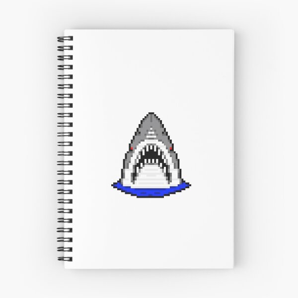 Item preview, Pixel Shark Grey designed and sold by ededed21.