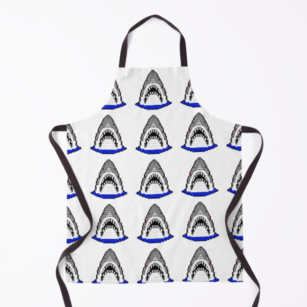 Item preview, Pixel Shark Grey designed and sold by ededed21.