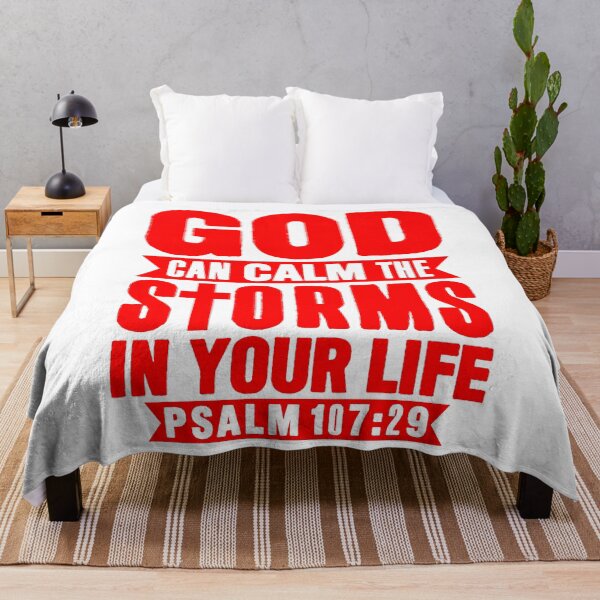 Item preview, GOD CAN CALM THE STORMS designed and sold by plushism.