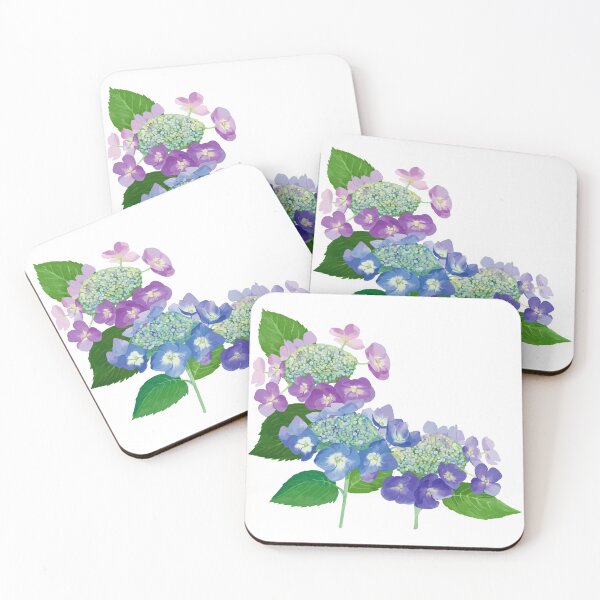 Item preview, Light Blue and Purple Hydrangea Flowers make life beautiful.  designed and sold by monodesigns.