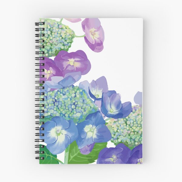 Item preview, Light Blue and Purple Hydrangea Flowers make life beautiful.  designed and sold by monodesigns.