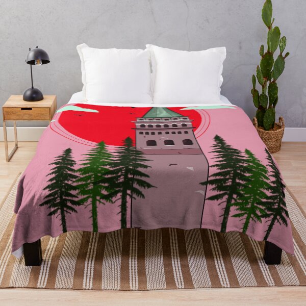 Item preview, Tower with conifers designed and sold by thatsit-itslit.