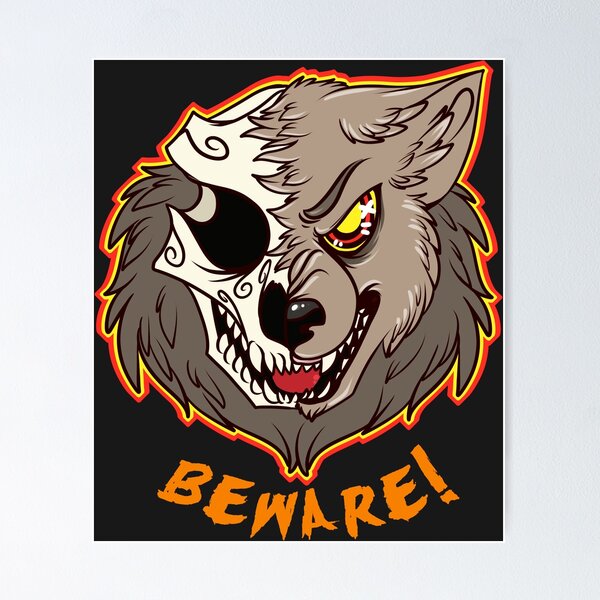 Item preview, BEWARE! Werewolf designed and sold by CupcakeCreature.