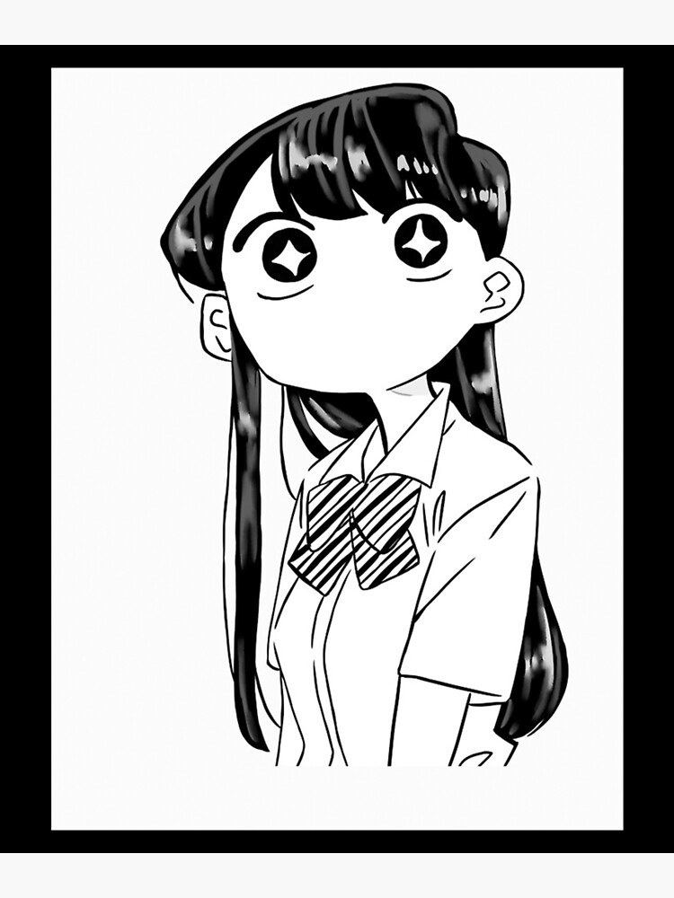 komi san manga panel | Greeting Card