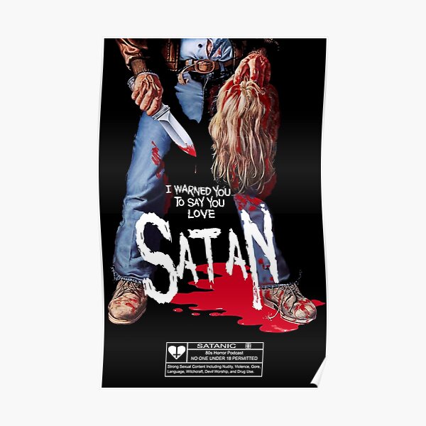 Say You Love Satan 80s Horror Podcast - Maniac Poster