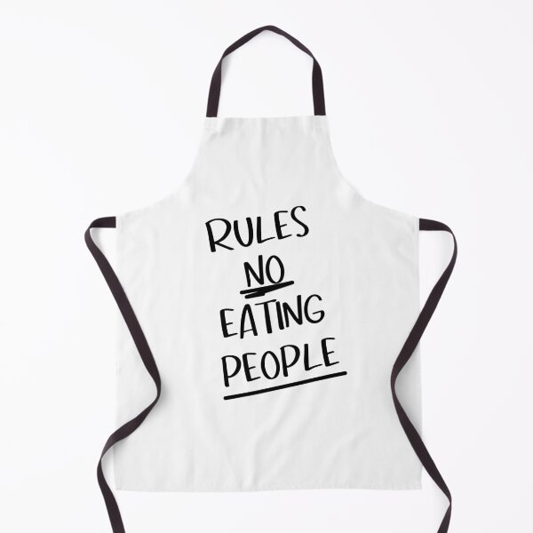 Item preview, Rules No Eating People Quote designed and sold by sarahxxdll.