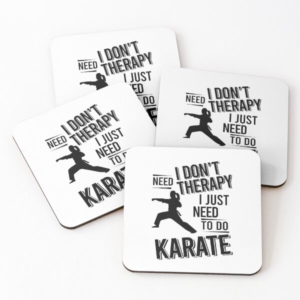 Item preview, I don't need therapy i just need to do Karate designed and sold by Vanthuandesign.