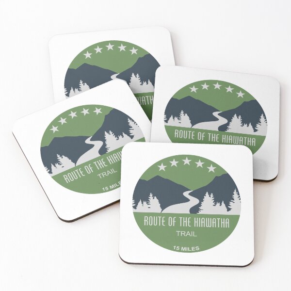 Artikelvorschau, Route des Hiawatha Trail entworfen und verkauft von Esskay Designs.