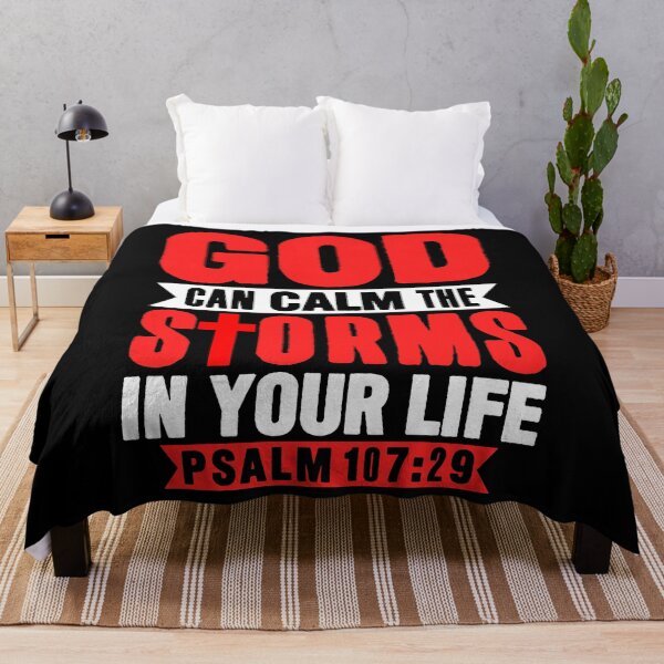 Item preview, GOD CAN CALM THE STORMS designed and sold by plushism.