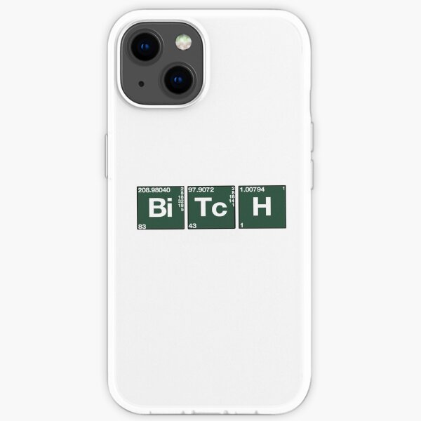 Breaking Bad - Bitch (Elementos) Funda blanda para iPhone