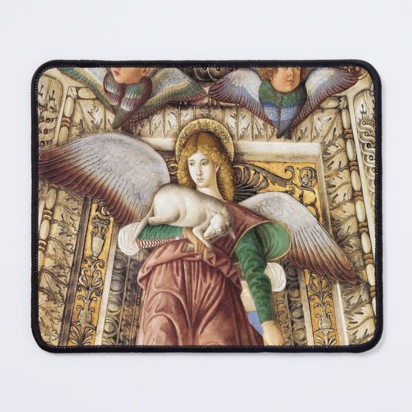Item preview, Angel holding Lamb guarded by Seraphim's designed and sold by Angelkrs.
