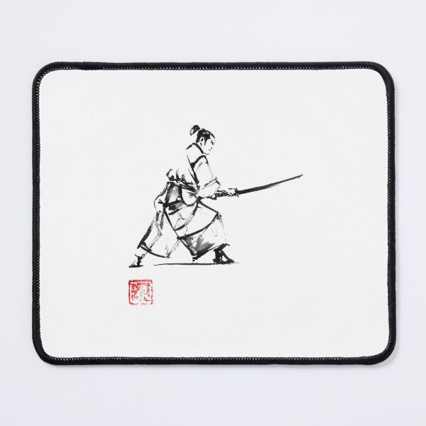 Item preview, samurai on guard designed and sold by pechane.